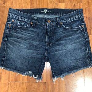 7 For All Mankind Cut Off Shorts